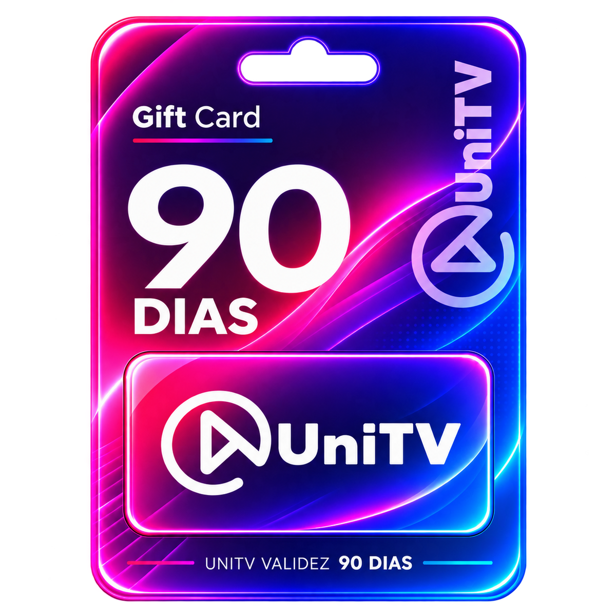 Recarga UniTV 90 Dias