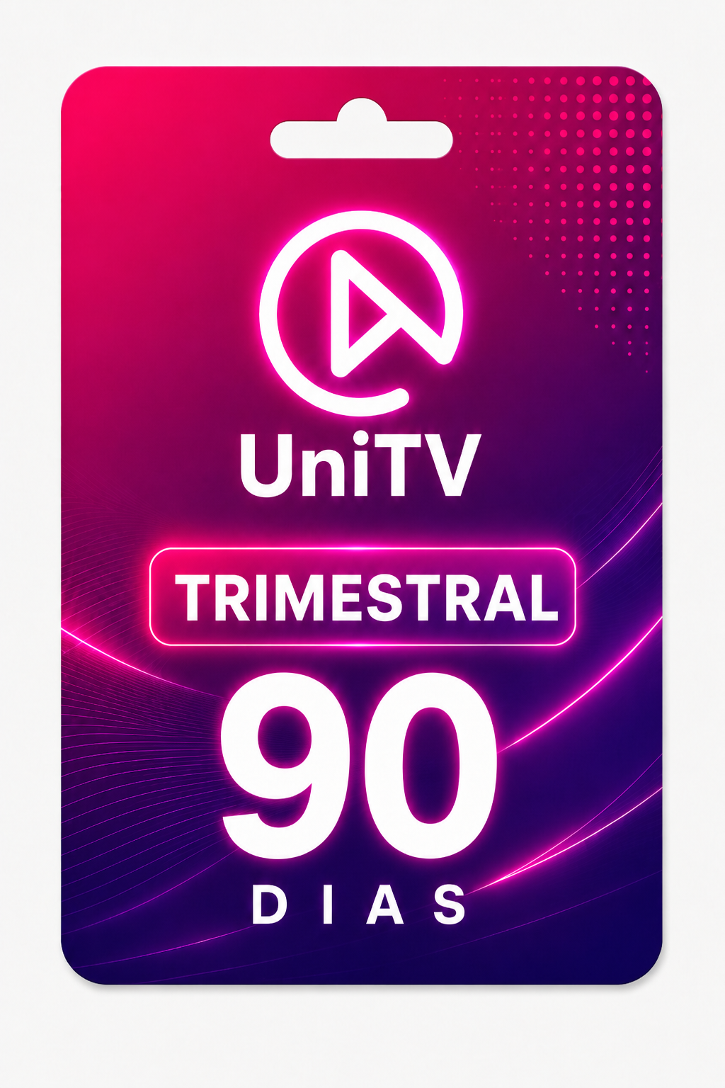 Recarga UniTV Trimestral